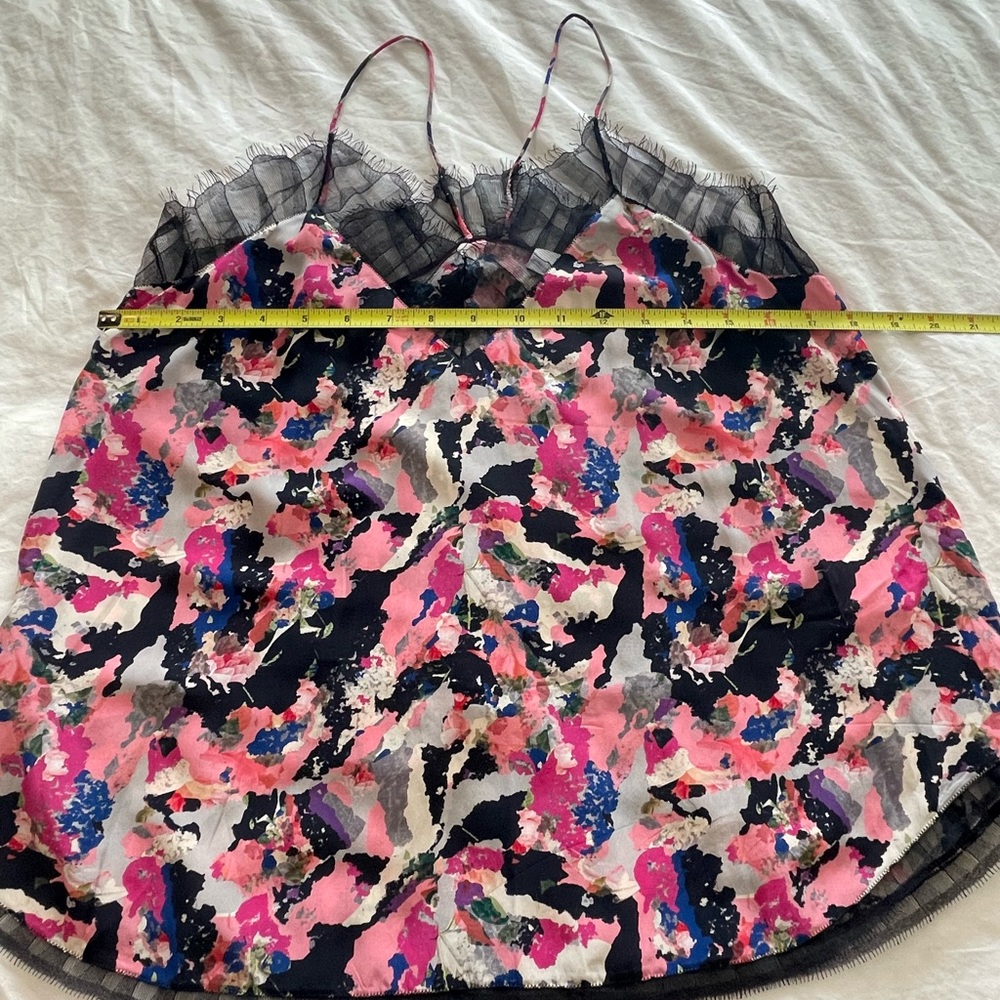 Iro Berwyn Printed Ruffle Colorful Cami S - Picture 10 of 12